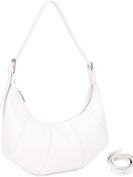 Handbags - Small Slouchy Shoulder Bag for Women -Soft Vegan Leather Hobo Purse &Crossbody H